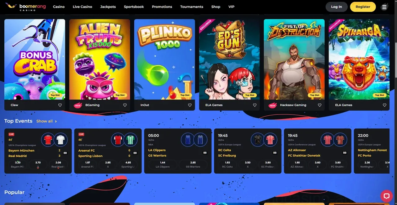 Boomerang Casino Casino